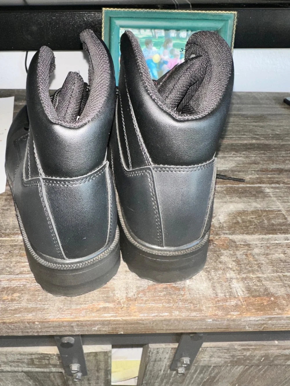 Brahma Boot Sz 7w Combat Style Black